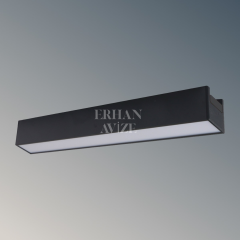 EACT-5824  24W LUCA Magnet Led Spot(Günışığı) Siyah Kasa