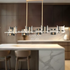 EASD-358 YM 120’lik Gold LED Avize