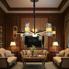 EASD-327 YUV 6’lı Gold LED Avize