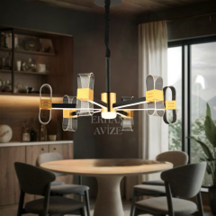 EASD-327 YUV 6’lı Gold LED Avize