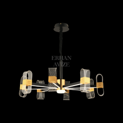 EASD-327 YUV 8’li Gold LED Avize