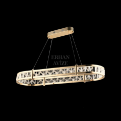 EASD-343 YM 90’lık Kristal Gold LED Avize