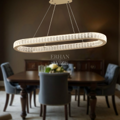 EASD-260 YM 90’lık Kristal Gold LED Avize