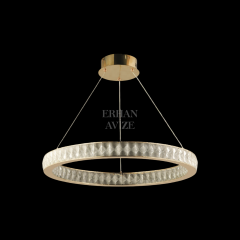EASD-260 60’lık Kristal Gold LED Avize