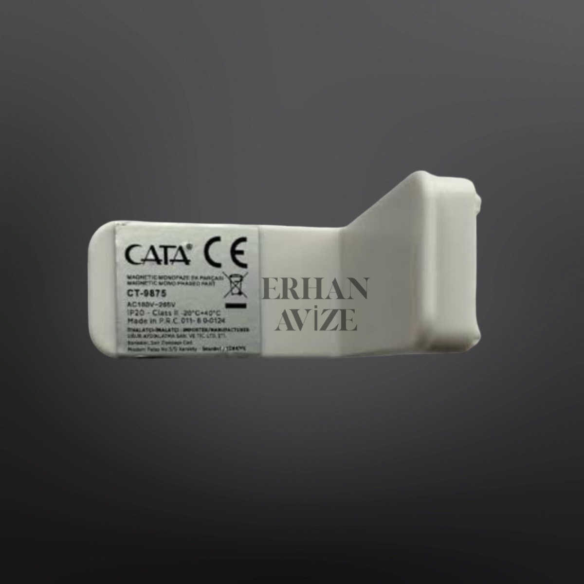 EACT-9875 Duvar Dönüş Beyaz