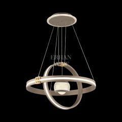 EASD-315 50’lik Sarkıt Saten Bronz LED Avize