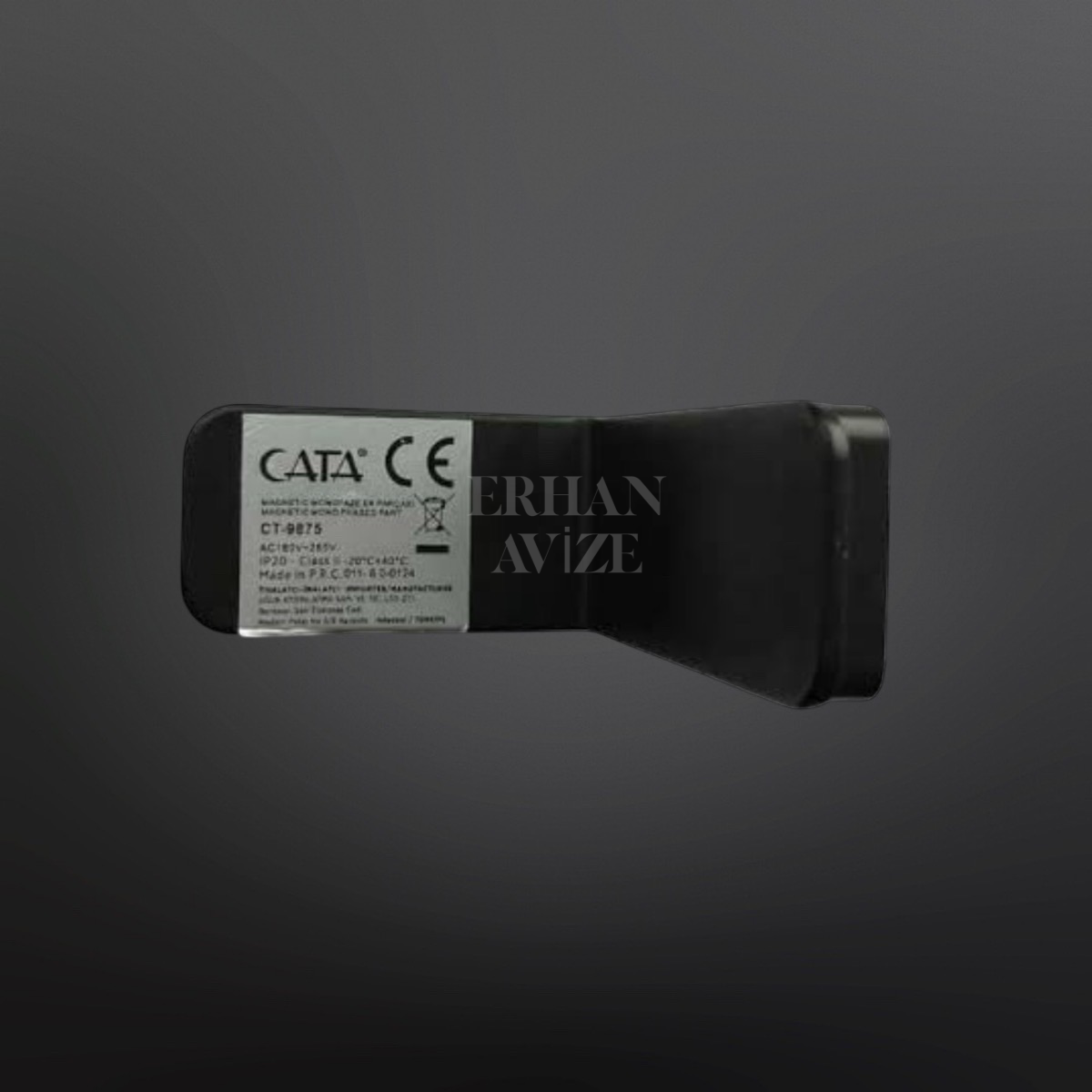 EACT-9875 Duvar Dönüş Siyah