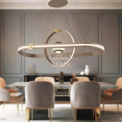 EASD-315 YM Sarkıt Saten Bronz LED Avize