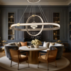 EASD-315 YM Sarkıt Saten Bronz LED Avize