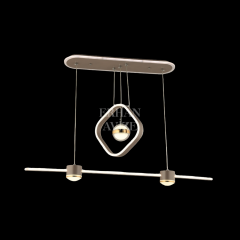 EASD-317 YM Sarkıt Saten Bronz LED Avize