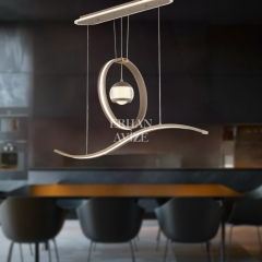 EASD-316 YM Sarkıt Saten Bronz LED Avize