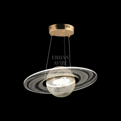 EASD-270 Sarkıt Gold LED Avize