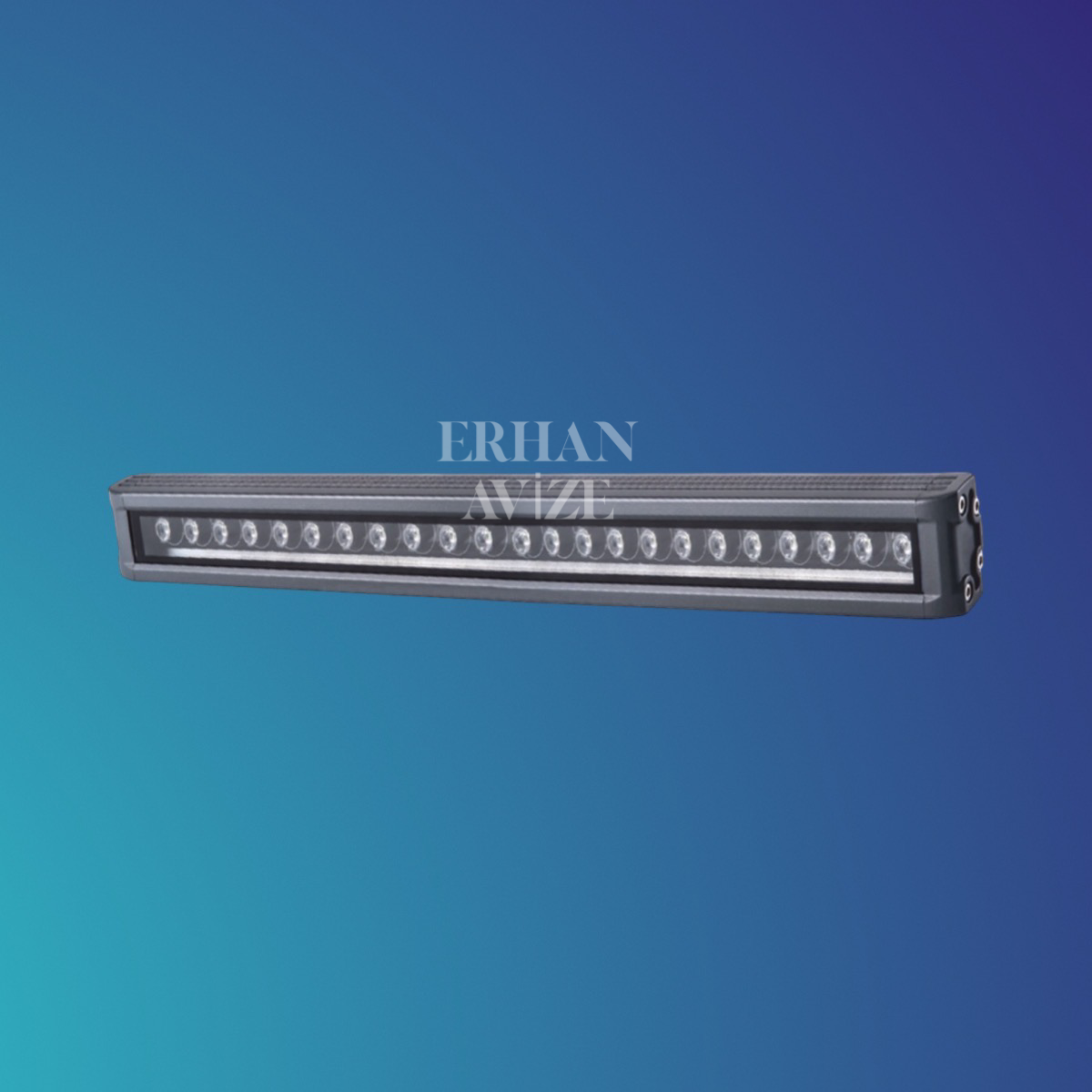 EACT-4696 24W Profesyonel Ultra Slim Nem ve Buhar Filtreli Wall Washer Yeşil Işık 60cm