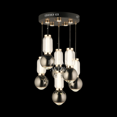 EAPD-173 6’lı Sarkıt Platin LED Avize