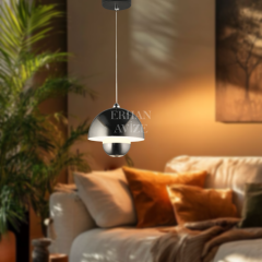 EAPD-171 18’lik Tekli Sarkıt Platin LED Avize