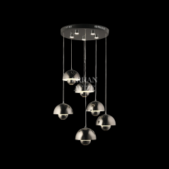 EAPD-171 6’lı Sarkıt Platin LED Avize