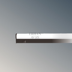EACT-2367 10W T5 Ledli Bant Armatür Siyah Kasa Gün Işığı 60cm