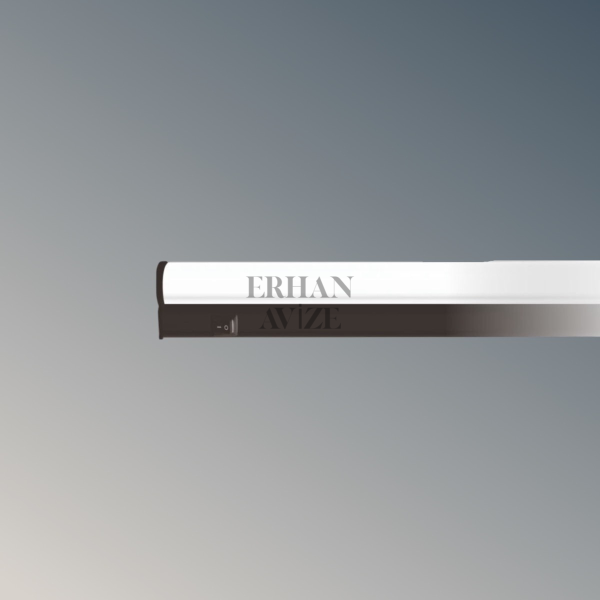 EACT-2369 20W T5 Ledli Bant Armatür Siyah Kasa Gün Işığı 120cm