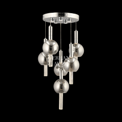 EAPD-174 6’lı Sarkıt Krom LED Avize