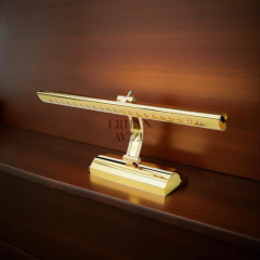 EACT-5212 Gold 7W Kuğu Led  Aplik Beyaz Işık