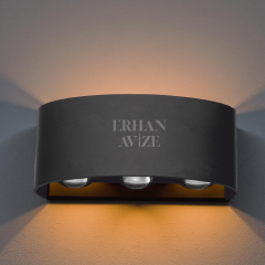 EACT-8011 10w Dış Mekan Modern Aplik Haiti Amber