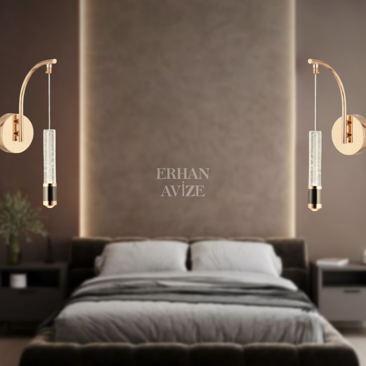 EAPD-179 10’luk Gold LED Aplik
