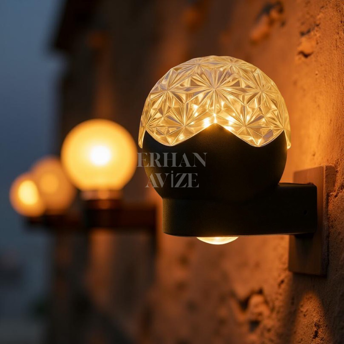 EACT-7072  Dış Mekan Işıltı Led Aplik