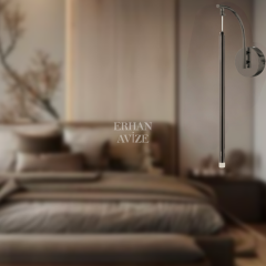 EASD-354 Mat Siyah LED Aplik