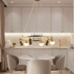 EASD-350 60’lık Yuvarlak Eskitme LED Avize