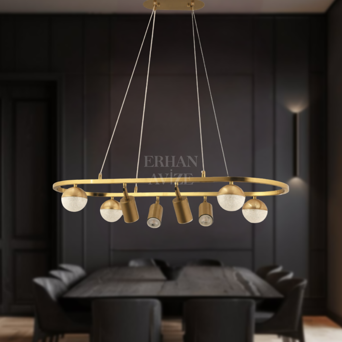 EASD-350 YM 90’lık Eskitme LED Avize