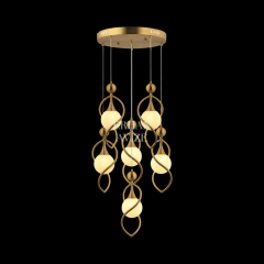 EADM-50 6’lı Sarkıt Prinç Avize