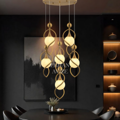 EADM-50 6’lı Sarkıt Prinç Avize