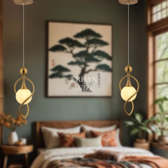 EADM-50 Tekli 20’lik Sarkıt Prinç Avize