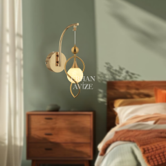 EADM-50 20’lik Pirinç LED Aplik