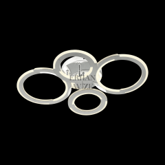 EASD-288 4’lü Plafonyer Krom LED Avize