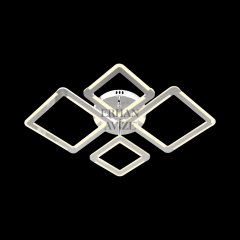 EASD-289 4’lü Plafonyer Krom LED Avize