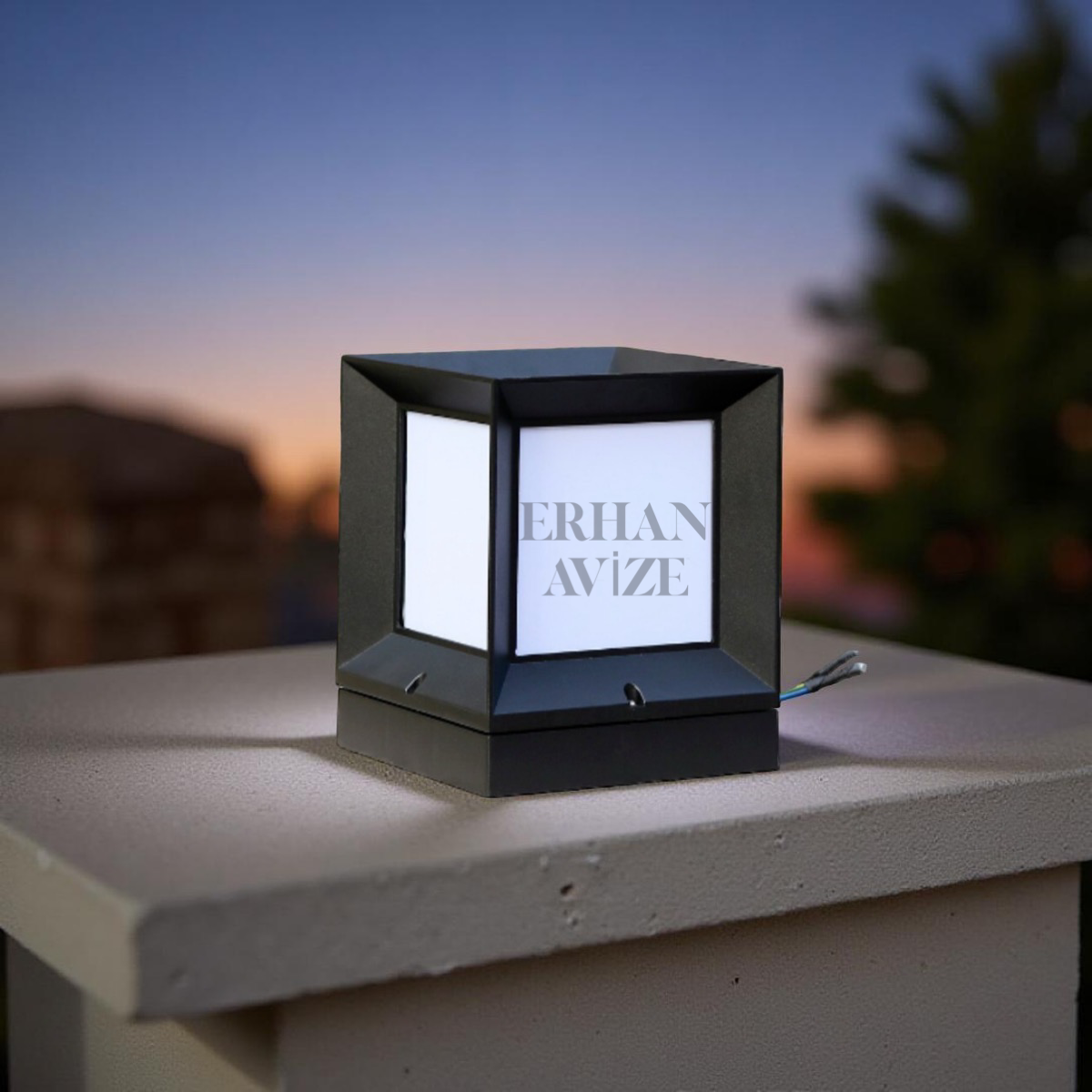 EACT-7022  Milan Rubik Abs Bahçe Armatürü