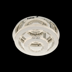 EASD-291 Kristal Plafonyer Krom LED Avize