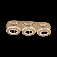 EASD-290 YM Kristal Plafonyer Gold LED Avize
