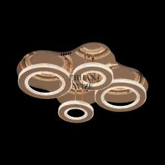 EASD-290 4’lü Kristal Plafonyer Gold LED Avize