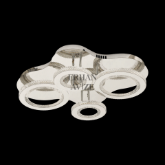 EASD-290 4’lü Plafonyer Krom LED Avize