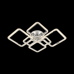 EASD-337 6’lı Plafonyer Krom LED Avize