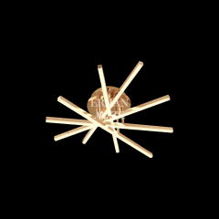 EASD-349 5’li Plafonyer Gold LED Avize