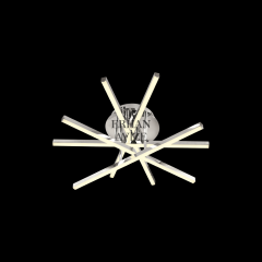 EASD-349 5’li Plafonyer Krom LED Avize