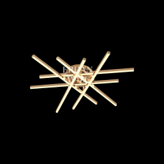 EASD-349 6’lı Plafonyer Gold LED Avize