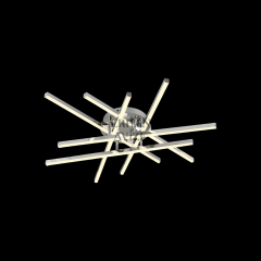 EASD-349 6’lı Plafonyer Krom LED Avize