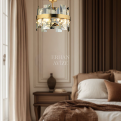 EADM-49 40’lık Kristal Gold Avize