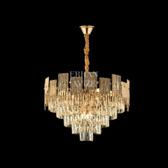 EADM-47 60’lık Kristal Gold LED Avize