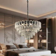 EADM-48 60’lık Kristal Krom Avize