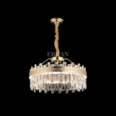 EASD-153 55’lik Kristal Gold LED Avize